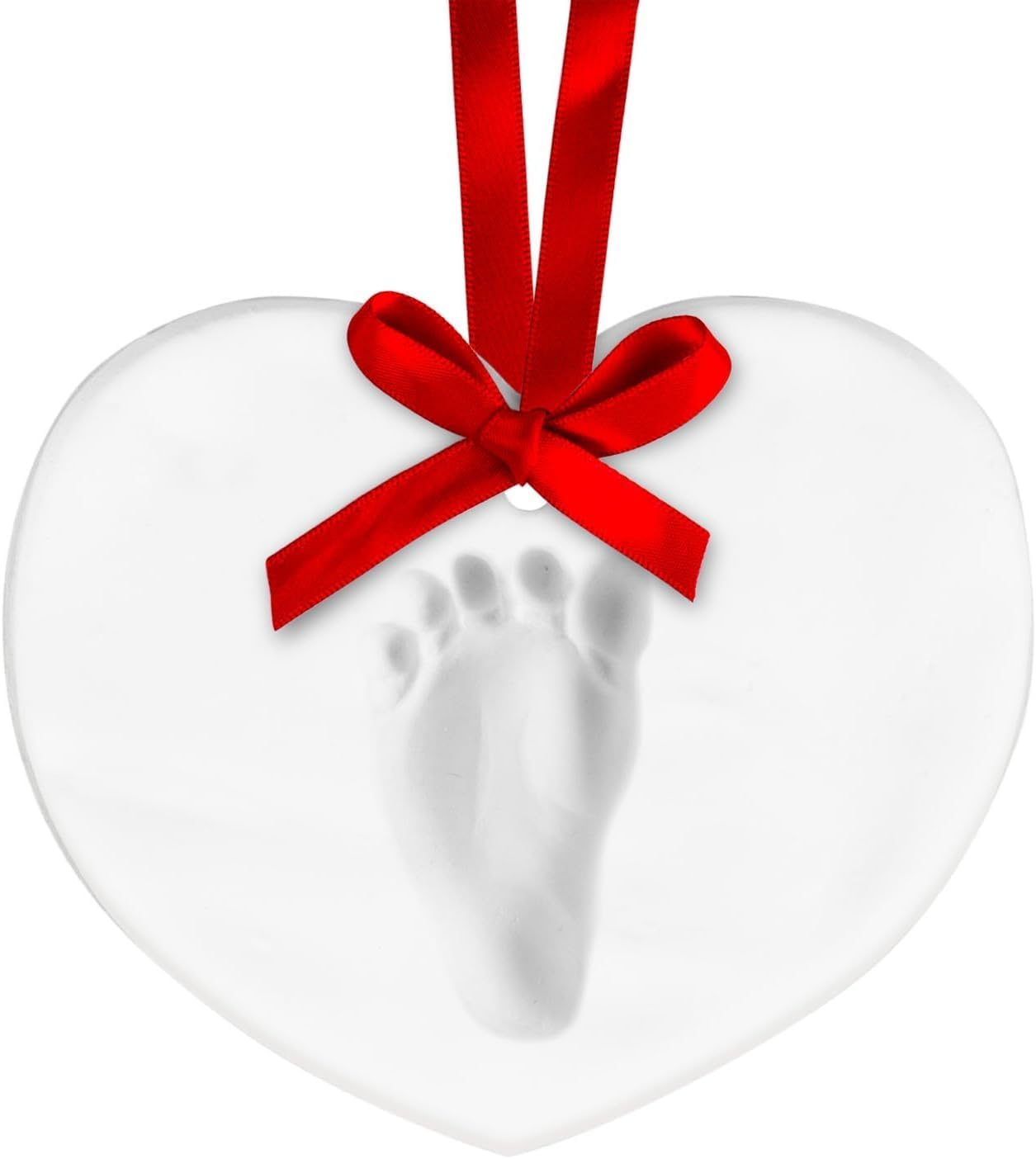 Christmas Baby Handprint Ornament Kit - DIY Keepsake Bauble with Paint for Newborns