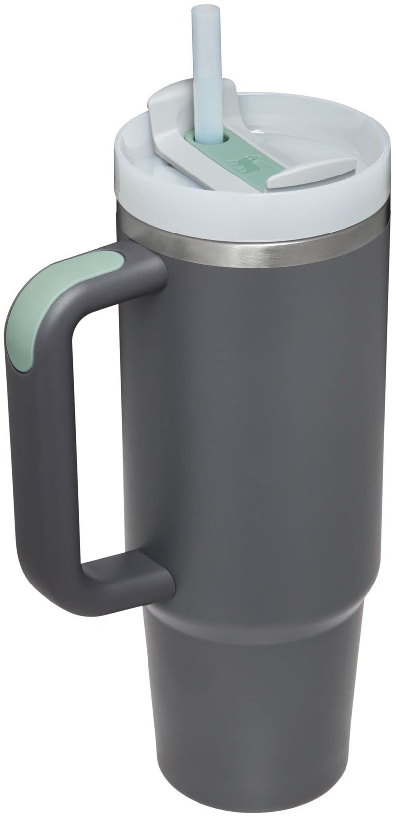 STANLEY Quencher H2.0 Tumbler with Straw 30 oz | Flowstate 3-Position Lid | Cup Holder Compatible for Travel | Insulated Stainless Steel Cup | BPA-Free | Charcoal
