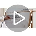 Gray S-Shaped Plastic Hangers Pack of 50 Non-Slip Closet Organizers