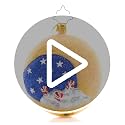 Christopher Radko Darling 1st Christmas Gem Hand-Crafted European Glass Ornament