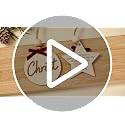 25 Pcs Names of Jesus Christmas Ornaments, 2.76 Inch