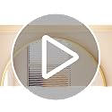 24 Inch Round Bathroom Mirror - Wall Mount Vanity Mirror with Tempered Glass