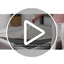 2 Pack Mattress Gripper - Non Slip Twin XL 36x78 Bed Stabilizer