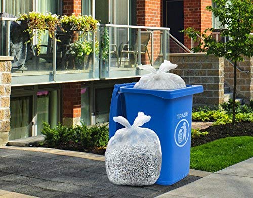 Tasker 95-100 Gallon Heavy Duty Clear Trash Bags - 25 Pack