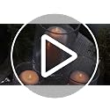 Glass Candle Holders Set 3 Pieces - Clear Bubbles Cylinder - Bubbles Clear Variation