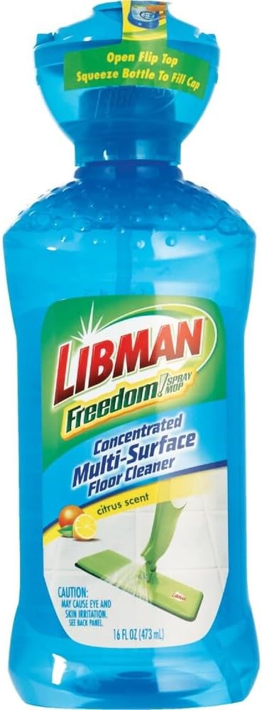 Libman Freedom Mop - Versatile Multi-Surface Floor Cleaner for Effortless Cleaning - 1 Each