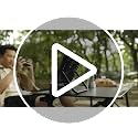 Rechargeable Battery Fan with LED Light - 20000mAh Portable Camping Fan Black