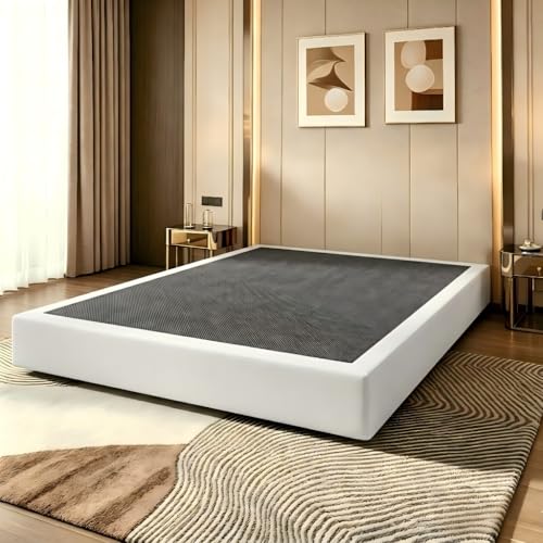 YORTHEN Queen Box Spring 7 Inch Heavy Duty Metal Foundation - Easy Assembly