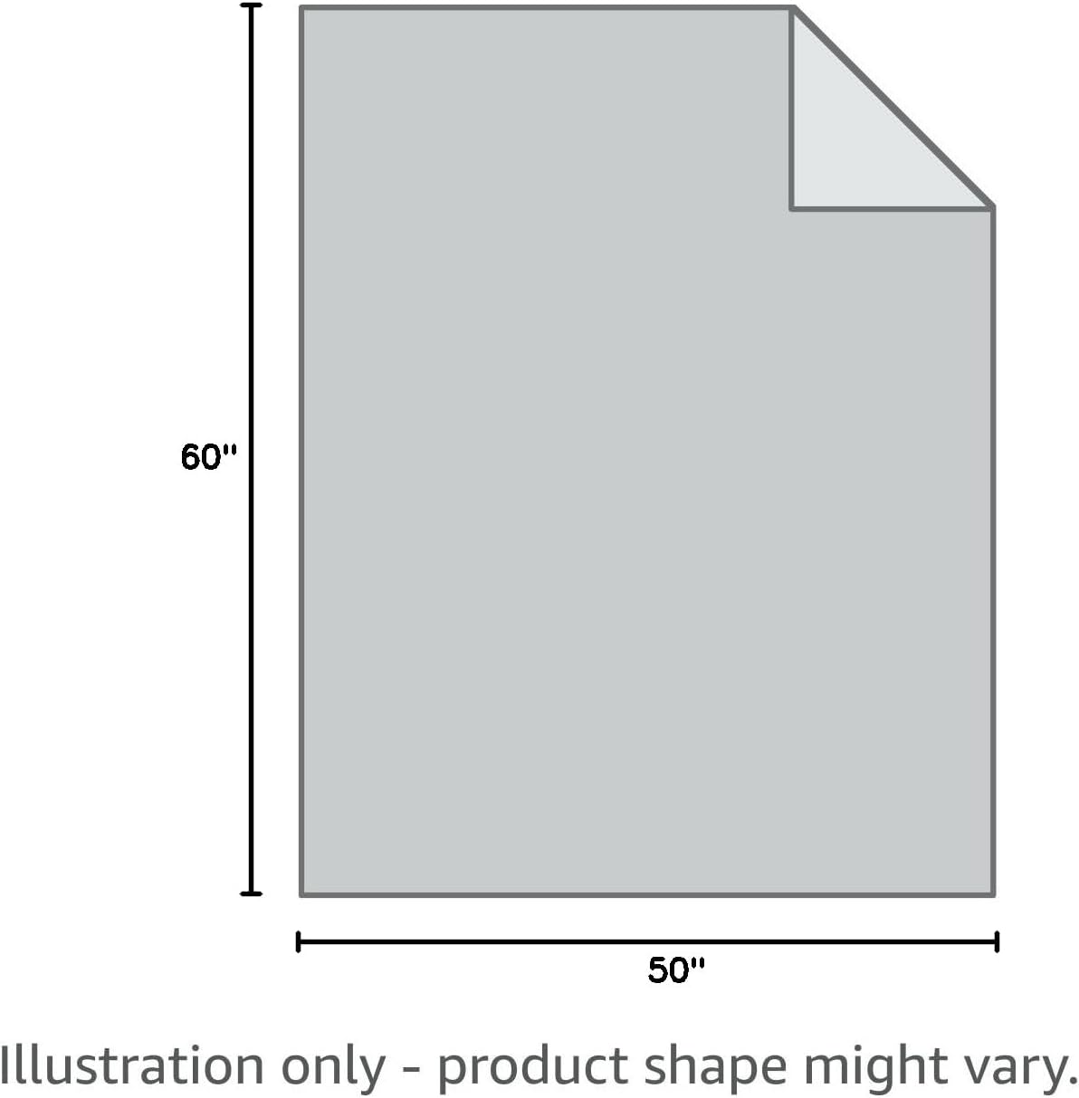 SARO LIFESTYLE Reversible Plus Sign Throw Blanket, Black/White, 50"x60"