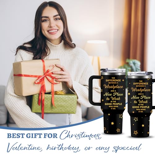 Retirement Gifts for Women Workplace 30 Oz Stainless Steel Tumbler - Mom Sister Best Friend