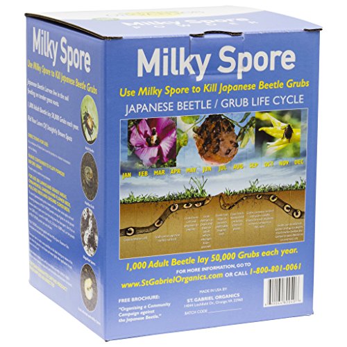 Milky Spore Insecticide for Japanese Beetles and Lawn Pests - 80010-9