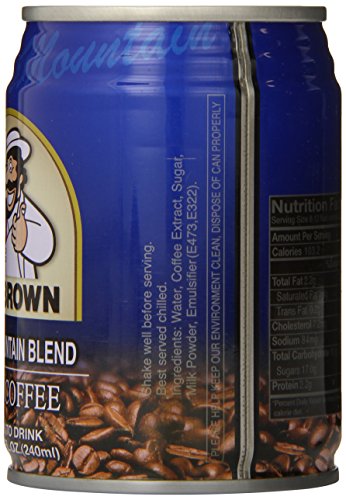 Instant Coffee Pack of 24 - Blue Mountain Flavored Mr. Brown Iced Coffee