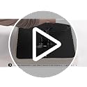 Ivory DUMOS Cross Legged Vanity & Office Chair - Home & Office Use