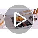 Cooktao 1800W Infrared Double Coil Electric Hot Plate for All Cookware