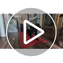 4' x 30' Red Heavy-Duty Non-Slip Carpet Runner - Wedding & Event Aisle