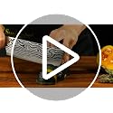 Sunnecko 7-Inch Nakiri Knife - All-Purpose Japanese Chef Knife for Vegetables & Meat