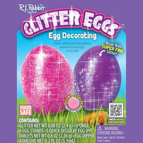 Easter Unlimited Glitter Egg Decorating Kit