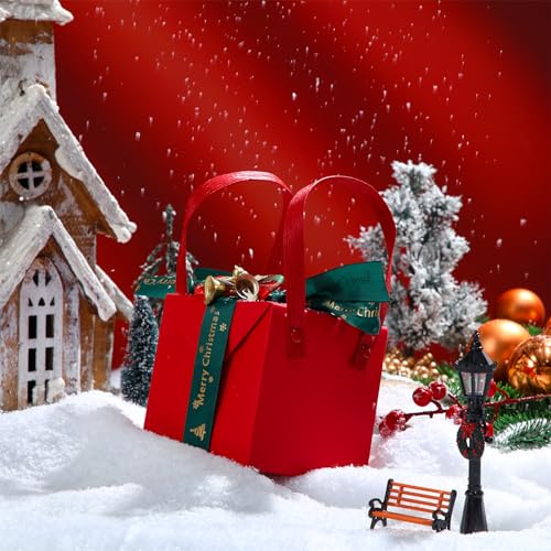 Threan 2 Pack Christmas Snow Blanket Roll 15.6in x 10ft - White Fake Snow Cover
