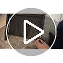 Adjustable C-Shaped Side Table with Charging Station and Storage Bag