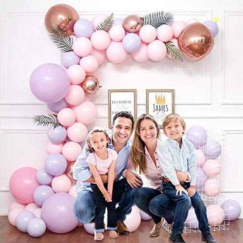 12 Rolls Balloon Arch Tape, 131.2 Feet Tape Strip with Holes, 400 Removable Dots for Party Decorations, Birthday, Wedding, Baby Shower, Christmas, Halloween, Thanksgiving