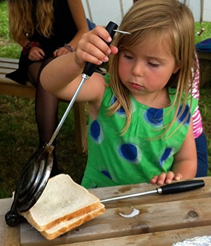 Toas-Tite Long Handled Pocket Sandwich Grill, X-Large, 21.75-Inch (79358)