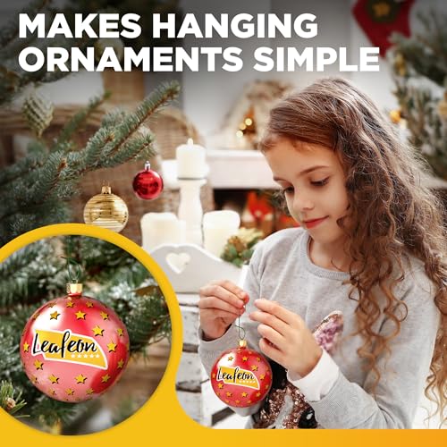 150 Pack Ornament Hooks for Christmas ? Essential Christmas Ornament Hangers ? Perfect Xmas Ornament Hangers for Tree Decoration (Green)