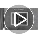 Round White LED Makeup Vanity Mirror with USB Charging & 10X Magnification - 24x19 Inch