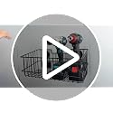 Magnetic Wire Mesh Baskets - Heavy Duty Metal Storage Organizer for Garage, Kitchen, Laundry (2 Pack)