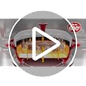 Turbo Grill Deluxe Microwave Grill Pan with Vented Lid - Red, Variations Included
