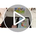 Wood Kids Artwork Frame 3-Pack - Changeable Front Opening Holds 150 Artworks 10x12.5 Inches