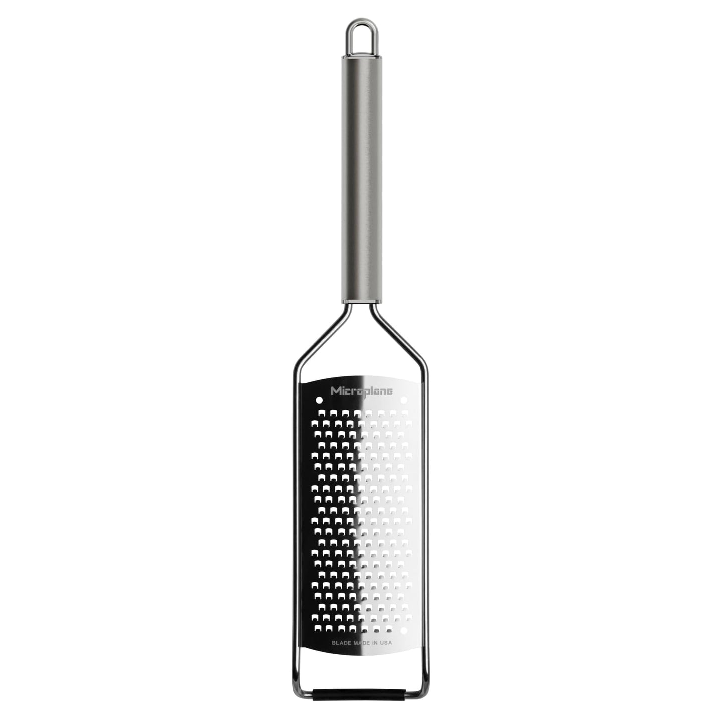 Microplane Professional Series Kitchen Grater new Coarse for Cheese, Carrot, Ginger, Coconut, Nuts and Horseradish with Stainless Steel Blades - Made in USA