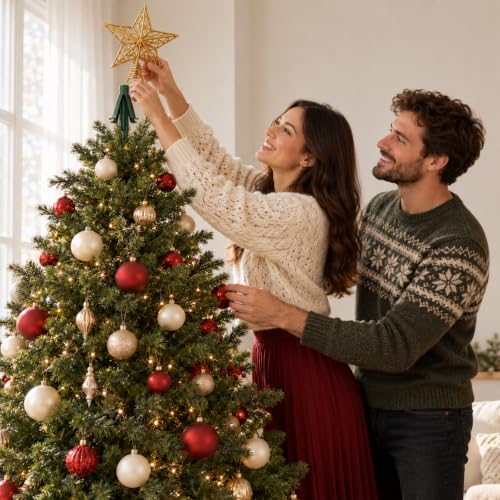 Christmas Tree Topper Holder - Adjustable Metal Stabilizer for Tree Toppers