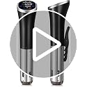 Sous Vide Cooker 1100W Waterproof Immersion Circulator with Reservation Function - Black