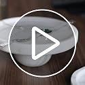 7 Inch Carrara White Marble Decorative Tray for Coffee Table - FutureStone