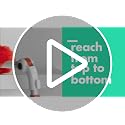 Extendable Microfiber Dusting System with Pivoting Heads - Up to 8 Ft Reach