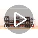 Attelite Clear Black Stackable Shoe Storage Boxes 9-Pack XL with Magnetic Doors