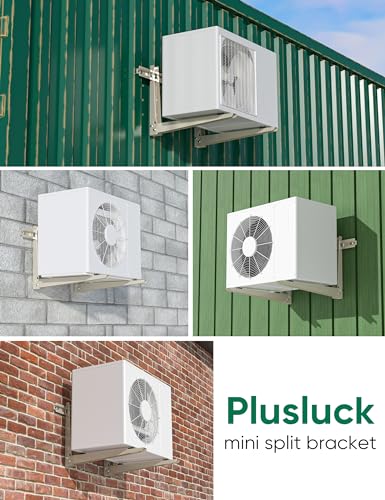 Mini Split Wall Mounting Bracket - 9000-36000 BTU AC Units, Heavy Duty Support