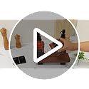 Amber Glass Soap Dispenser Set with Wooden Tray - Modern Kitchen & Bathroom Decor - Variation: Amber