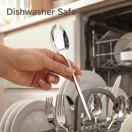 18/10 Silverware Set for 4, 20 Piece Stainless Steel Flatware Cutlery