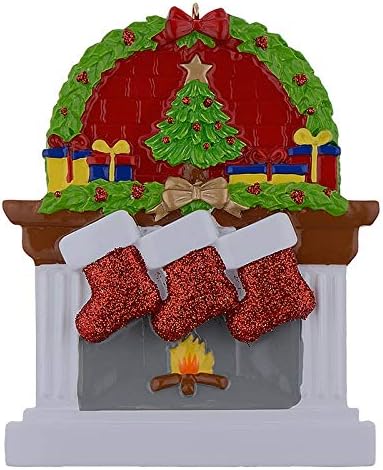 Personalized Family Christmas Stocking Ornaments - Set of 6 Unique Keepsake Gifts 2025