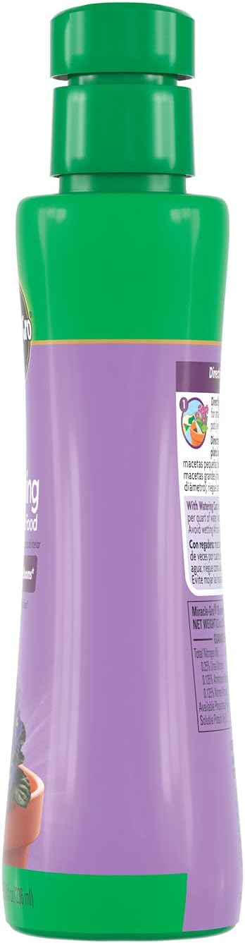 Miracle-Gro Blooming Houseplant Food - Nutrient-Rich Plant Fertilizer | 8 oz. (6-Pack)