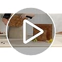 Heavy Duty Bamboo Cutting Board Set of 3 - Non Slip, Thick End Grain Kitchen Chopping Boards, Multiple Sizes