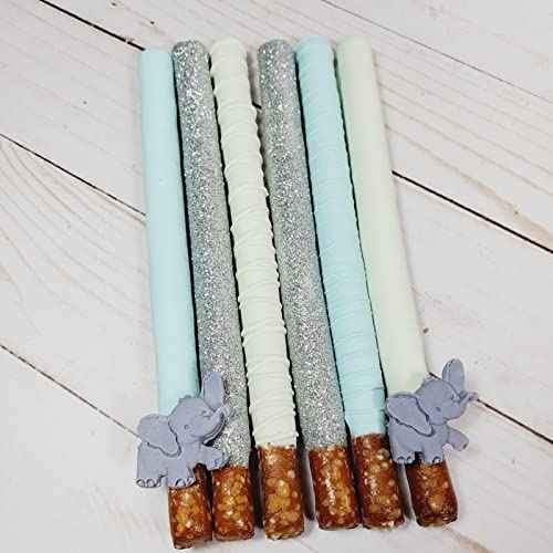 Elephant Chocolate Mold, Animal Theme Lion Giraffe Silicone Molds for Baby Shower Birthday Party Cake Decoration, Safari Animal Theme Cupcake Toppers Jelly Pudding