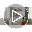 16-Inch Live Edge Cedar Floating Shelves Set of 2 - Natural Rustic Wall Storage