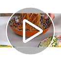 Bohemian 32 Oz Pasta & Salad Bowls Set of 6 - Vibrant Ceramic Dinnerware