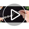 12 Pc Crystal Icicle Christmas Ornaments, Acrylic Bead Hanging Decor