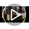 Glass and Brass Table Lamp - Clear/Brass Gold, 29.25 Inch by Jonathan Y (Variation of THIS listing)