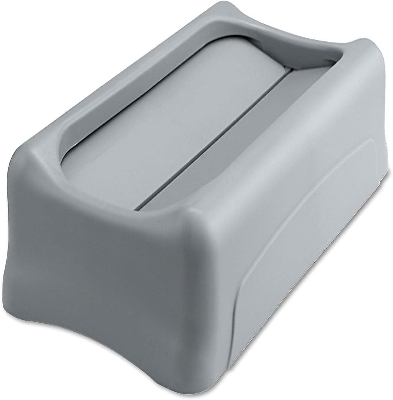 Rubbermaid Commercial, RCP267360GY, Slim Jim Container Swing Lid, 1 Each, Gray