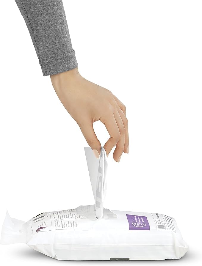 simplehuman Code M 240 Count, Genuine Custom Fit Liners, Drawstring Trash Bags in Dispenser Packs, 45 Liter/12 Gallon