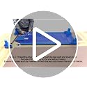 Kids Nap Cots 4-Pack - Portable Stackable Toddler Sleep Beds, Blue, 52" L x 23" W